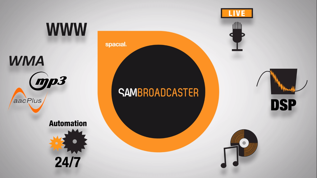 SAM Broadcaster Pro 2024.5 Crack + Registration Key ฟรี 2025