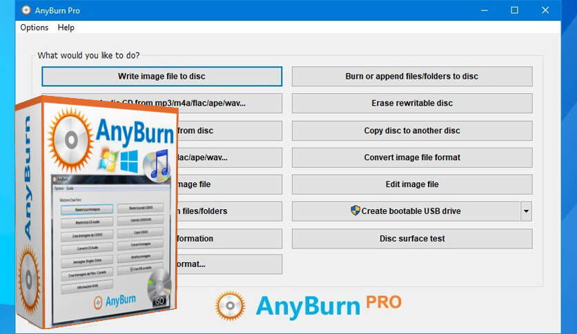 AnyBurn Pro 5.8 Crack & Serial Key ดาวน์โหลดเวอร์ชันตลอดชีพ