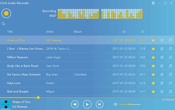 Cinch Audio Recorder 4.0.3 Crack With License Key ดาวน์โหลด