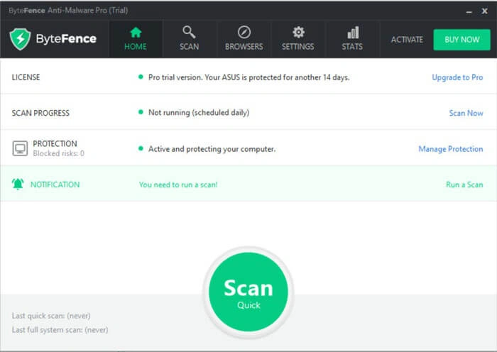 ByteFence Anti-Malware Pro Crack