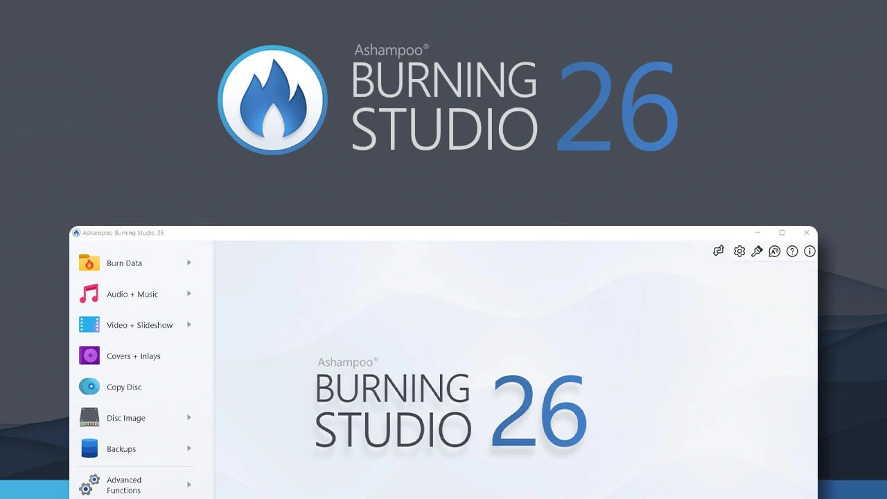 Ashampoo Burning Studio 26.0.3 Crack