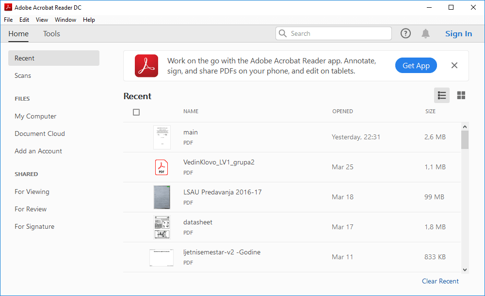 Adobe Acrobat Reader Dc 2025.001.20844 ดาวน์โหลดฟรี 2025