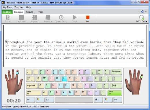 NCH KeyBlaze Typing Tutor Plus 4.02 Crack